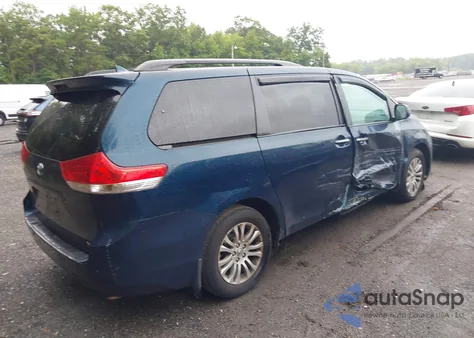 2011 Toyota Sienna Xle V6 из США, поврежденный, VIN 5TDYK3DCXBS036765